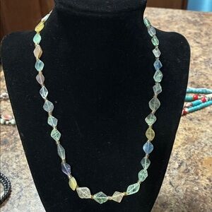 Chic Multicolor Gemstone Necklace